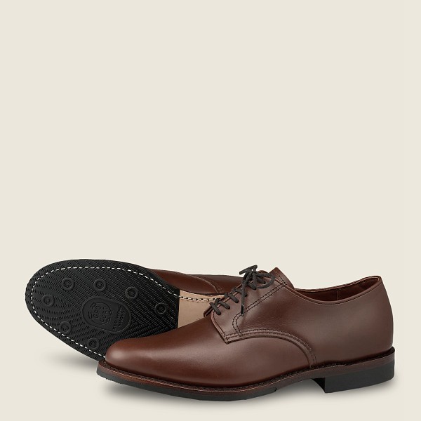 Oxford Red Wing - Williston - Featherstone Cuir - Marron Foncé - Homme 348XQOUHZ